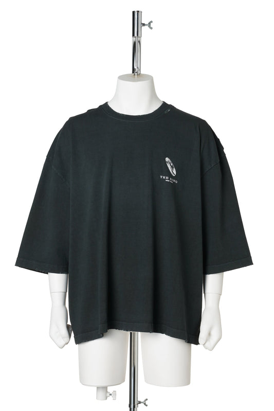 THE RING BUFFALO TEE / PIRATE BLACK