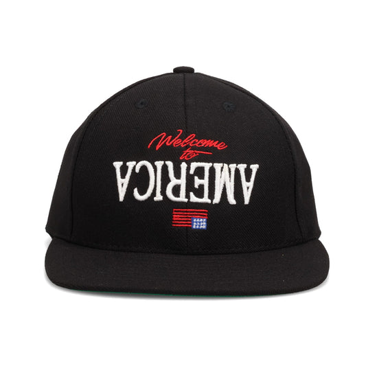 WELCOME TO AMERICA CAP / BLACK
