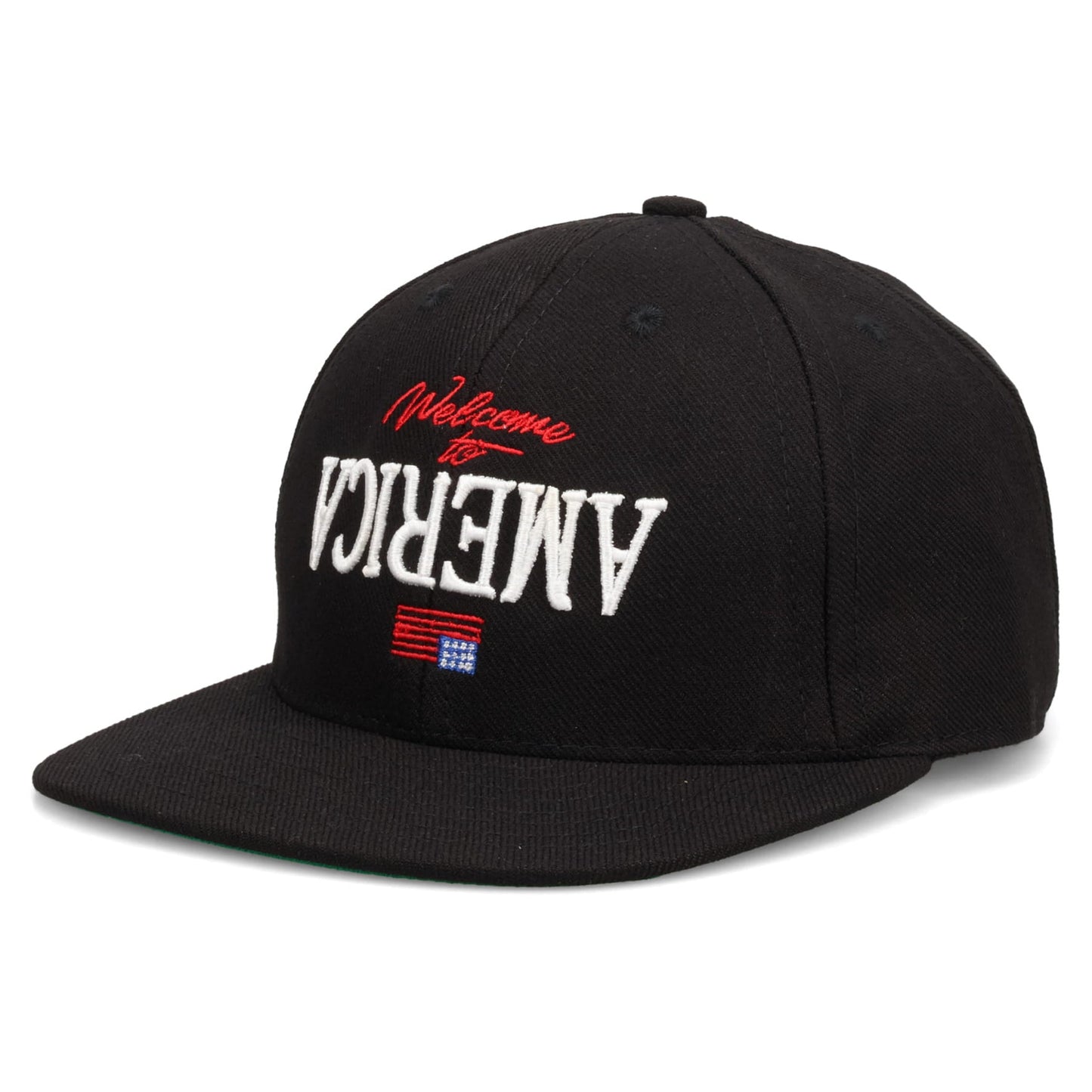 WELCOME TO AMERICA CAP / BLACK