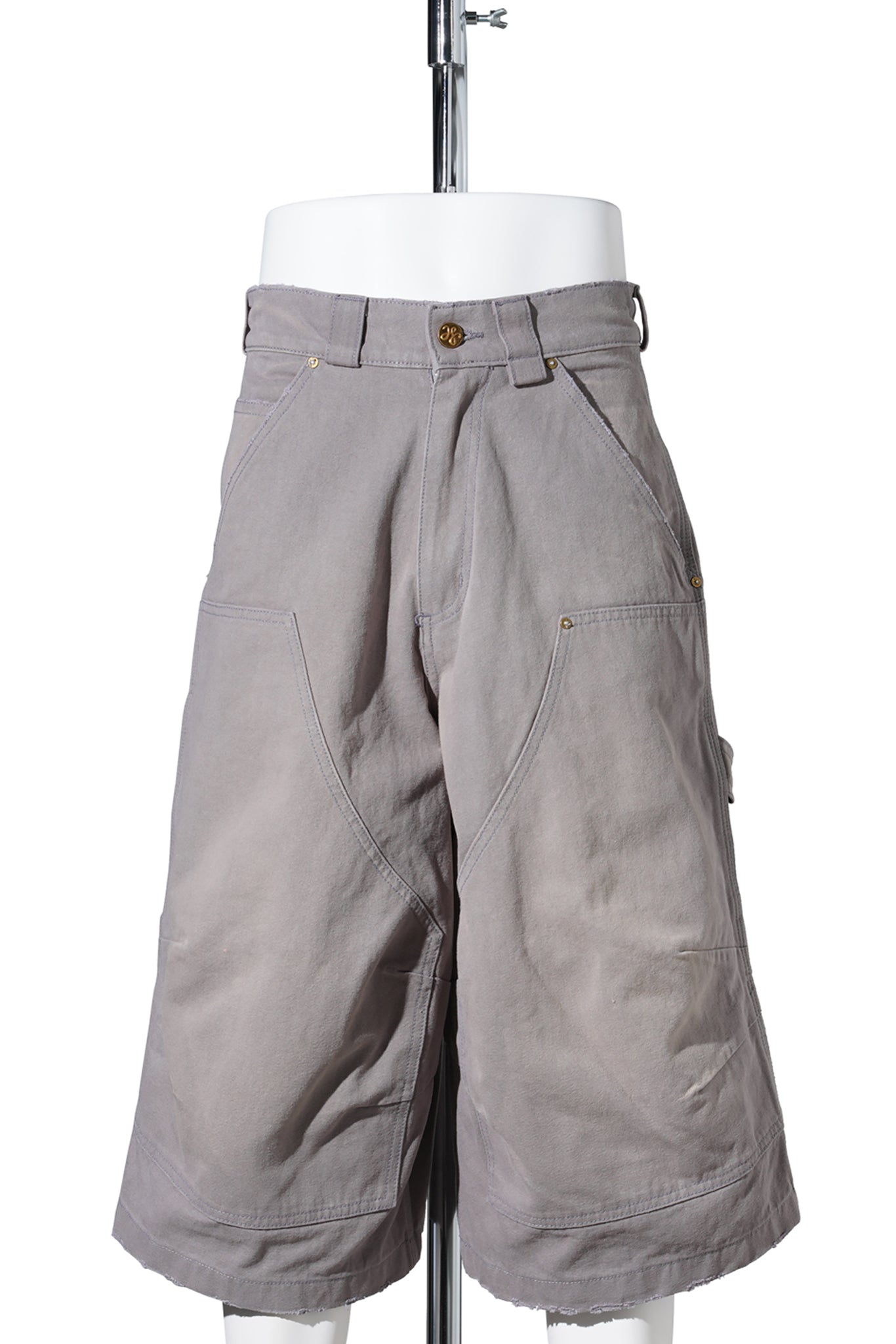 STOCKTON DBL KNEE SHORT / 068:CONCRETE