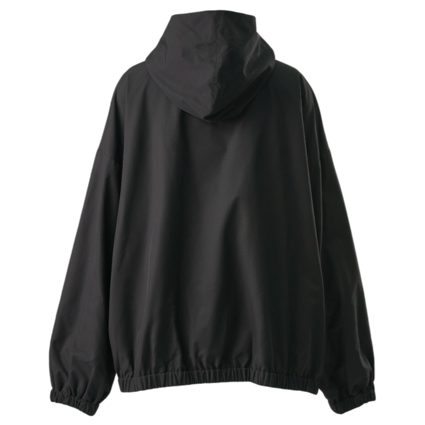 TRACK HOODIE ZIP-UP / BLACK