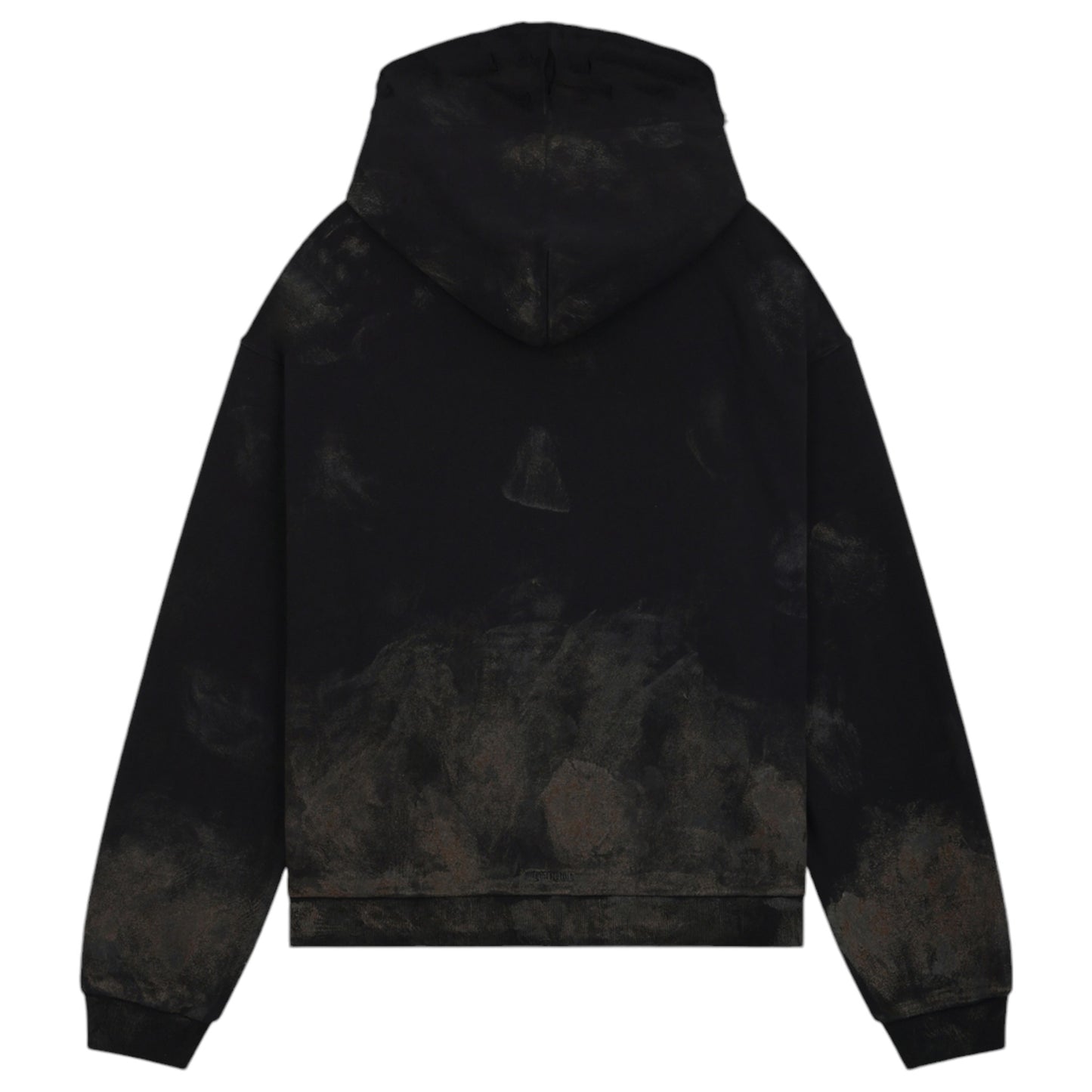 STANDARD LOGO MUDDY HOODIE / BLACK