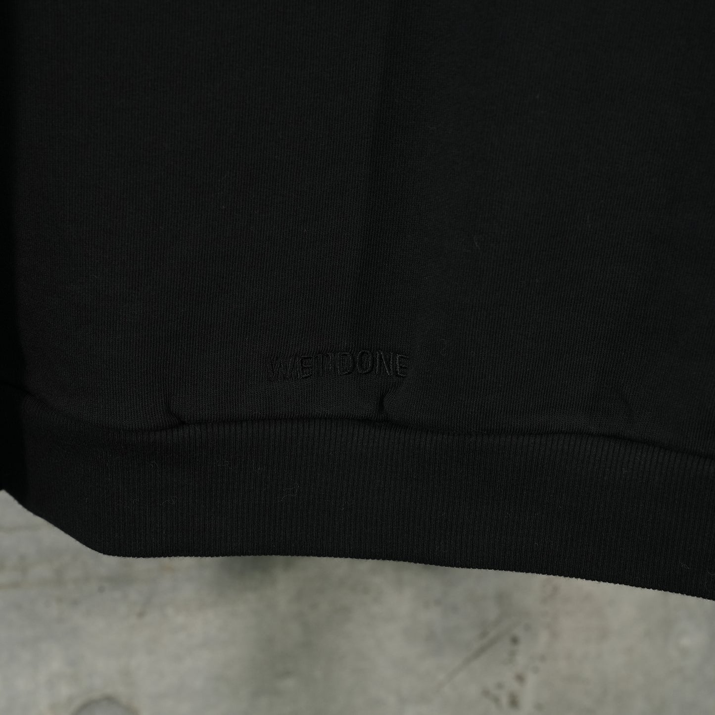 UNIVERSITY PEARL LOGO HOODIE / BLACK