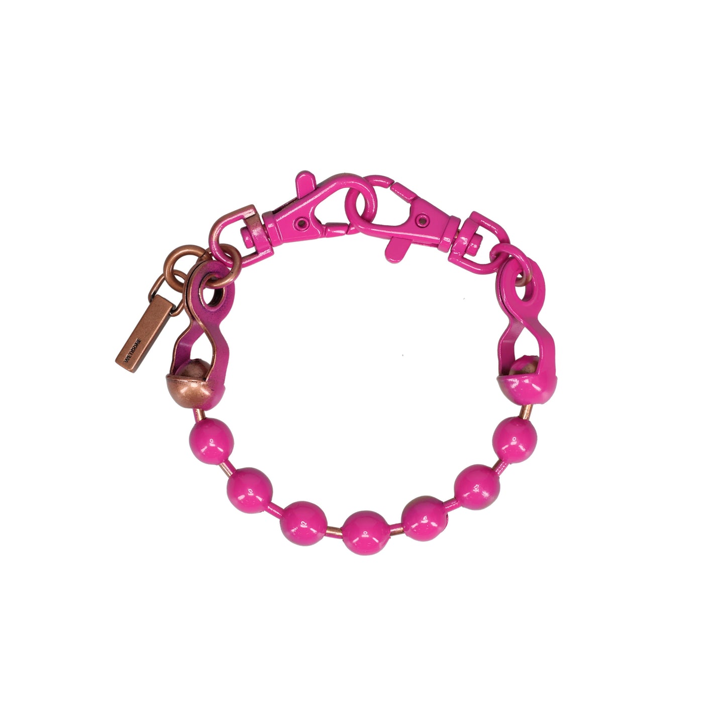 PINK COLORED BALL BRACELET / PINK