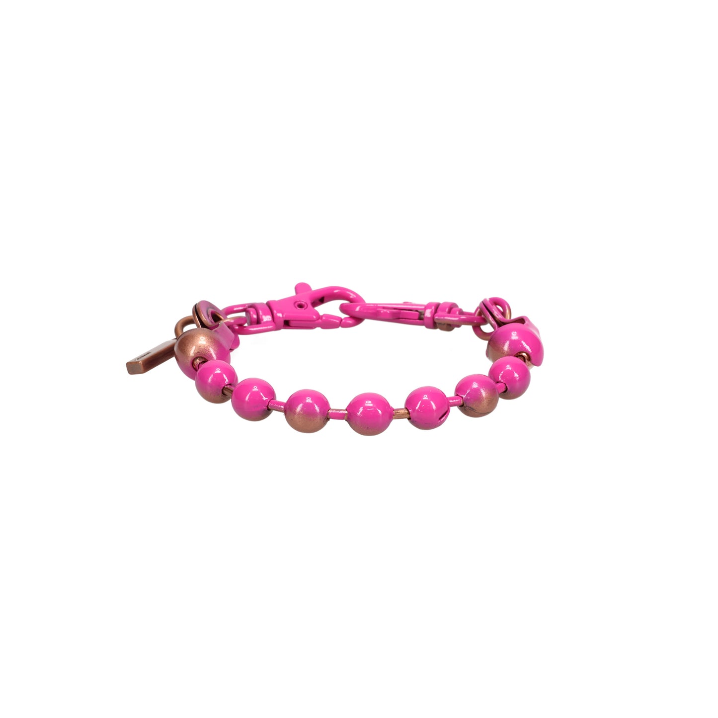 PINK COLORED BALL BRACELET / PINK