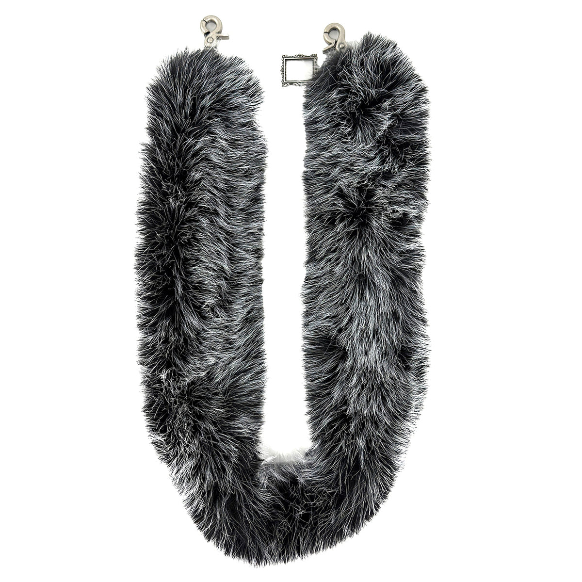 BLACK FUR CHAIN / BLACK