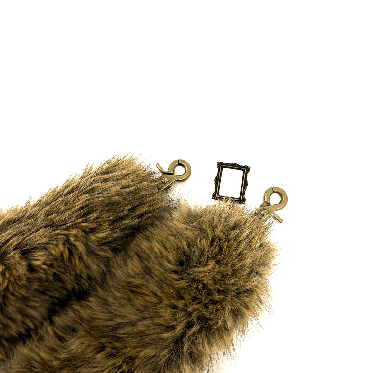 BROWN FUR CHAIN / BROWN