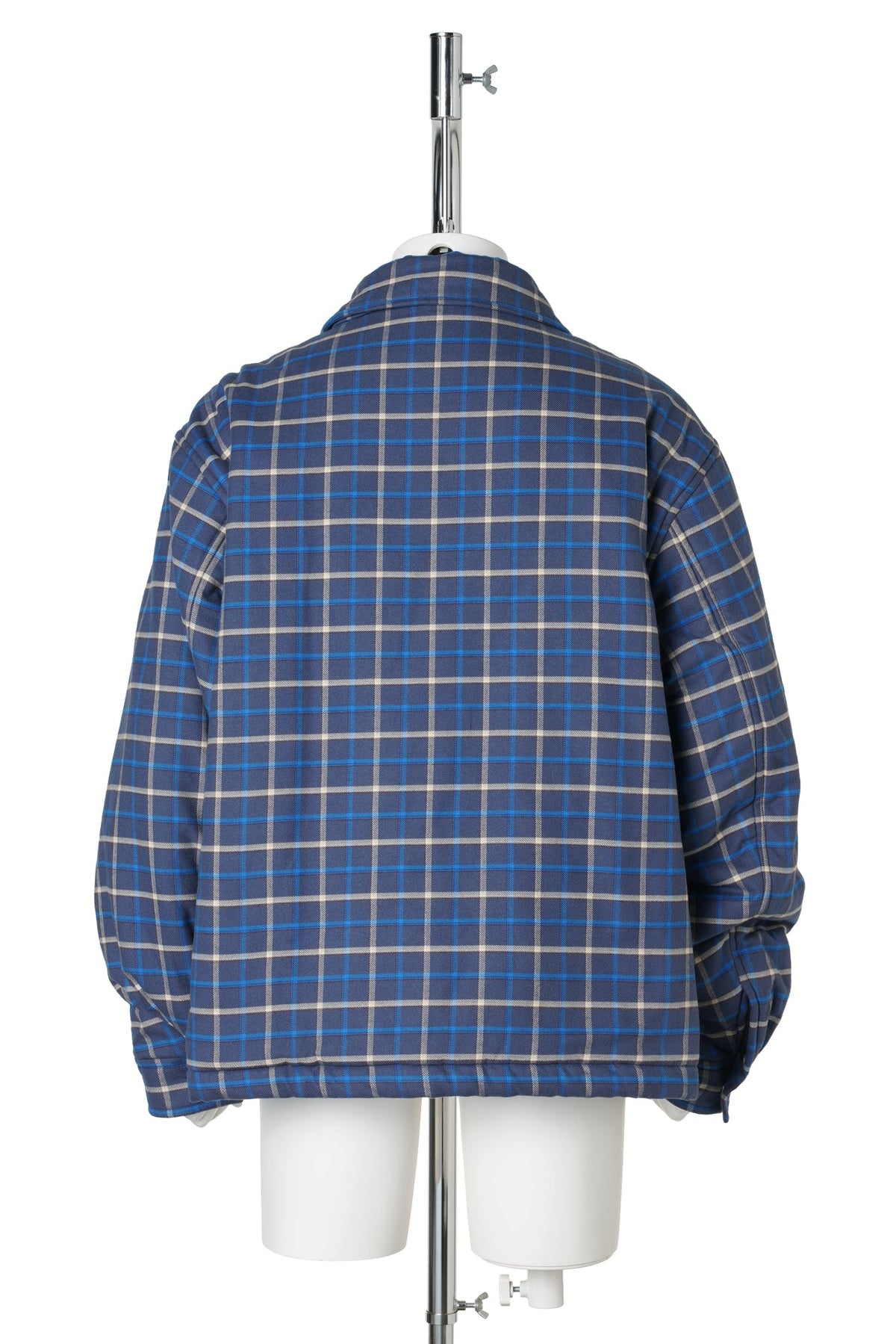 BLUE DETACHABLE HOODED SHIRT JUMPER / BLUE