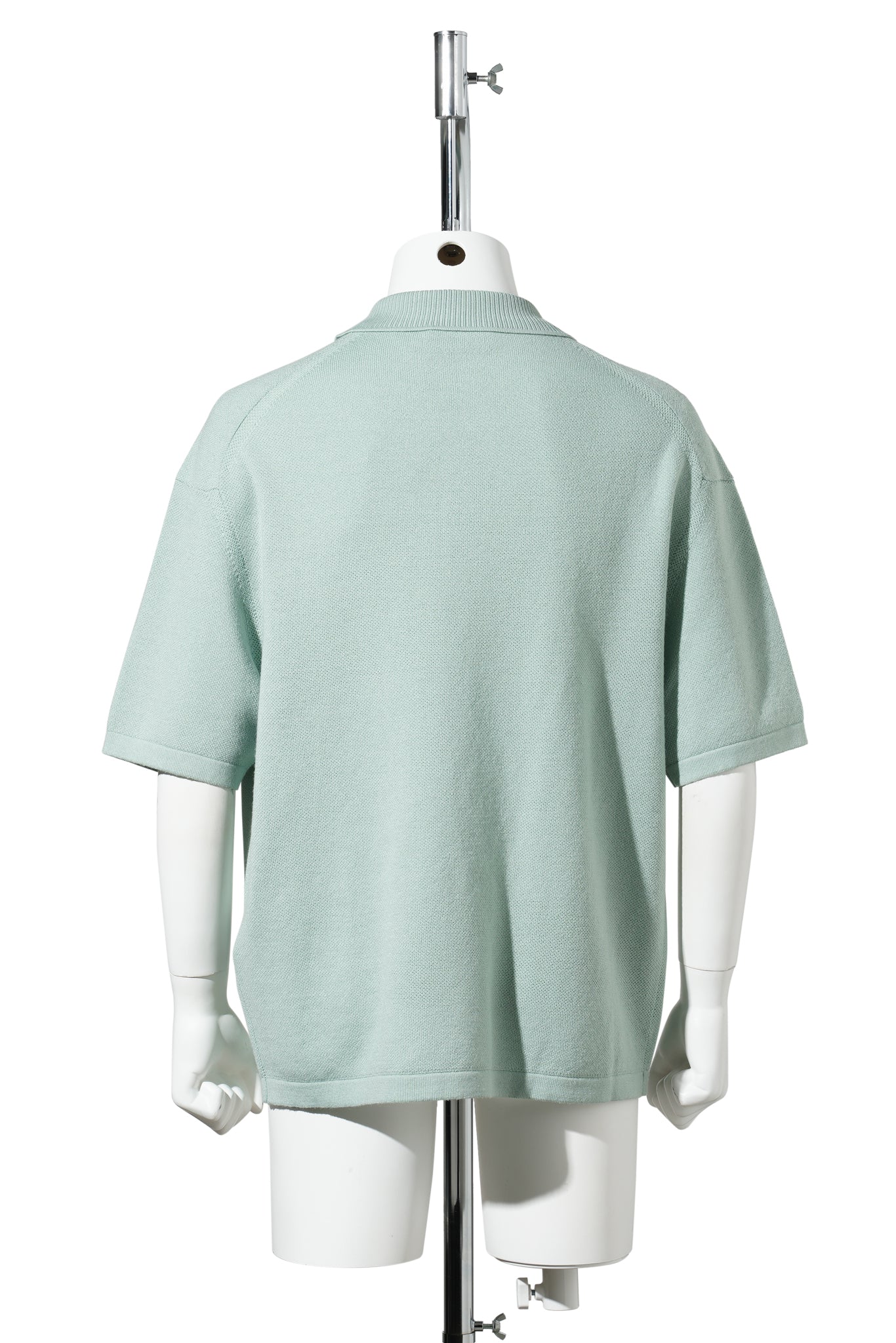 MINT PATCH DETAILED KNIT POLO / MINT