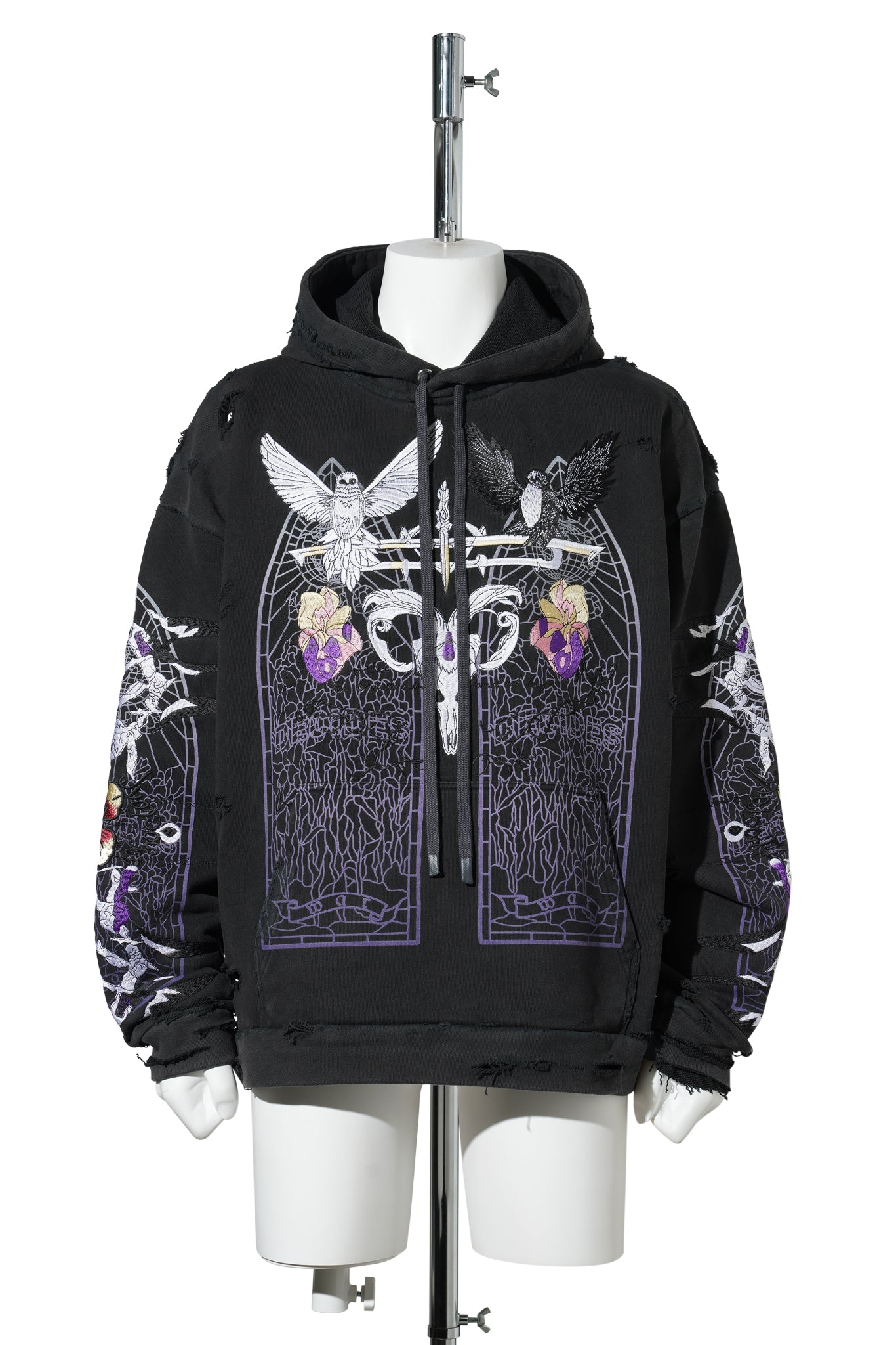 EPITOME HOODED PULLOVER / COAL