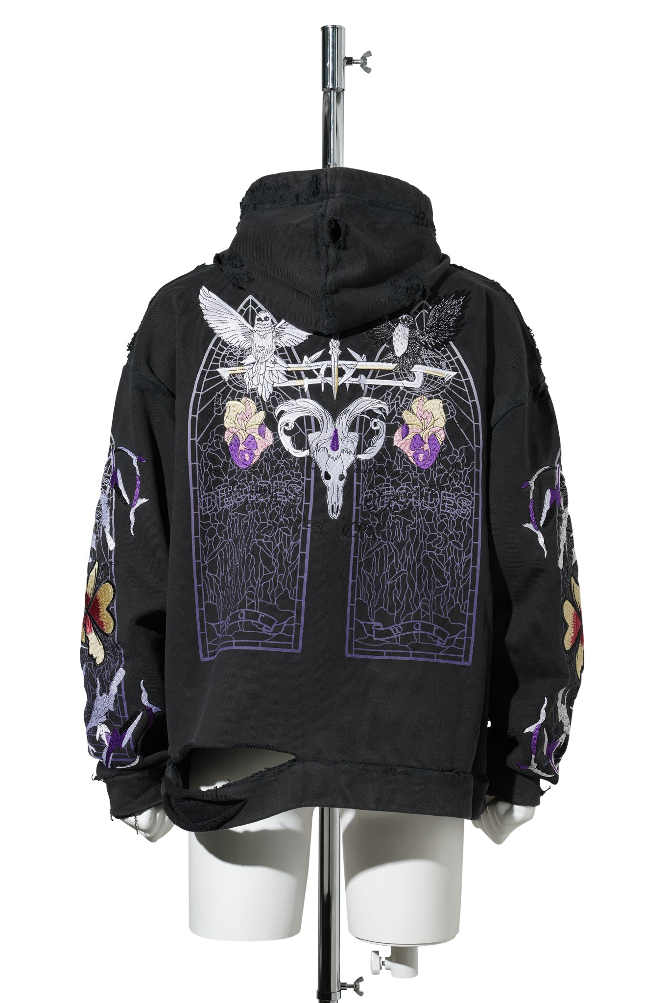 EPITOME HOODED PULLOVER / COAL