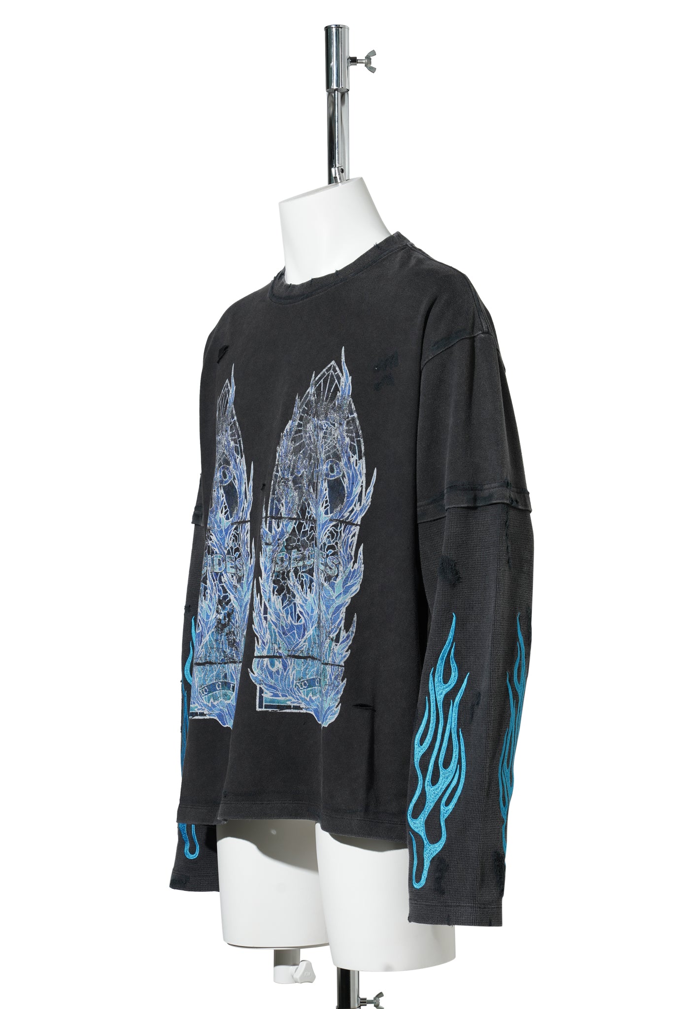 FLAME GLASS DOUBLE JERSEY / COAL