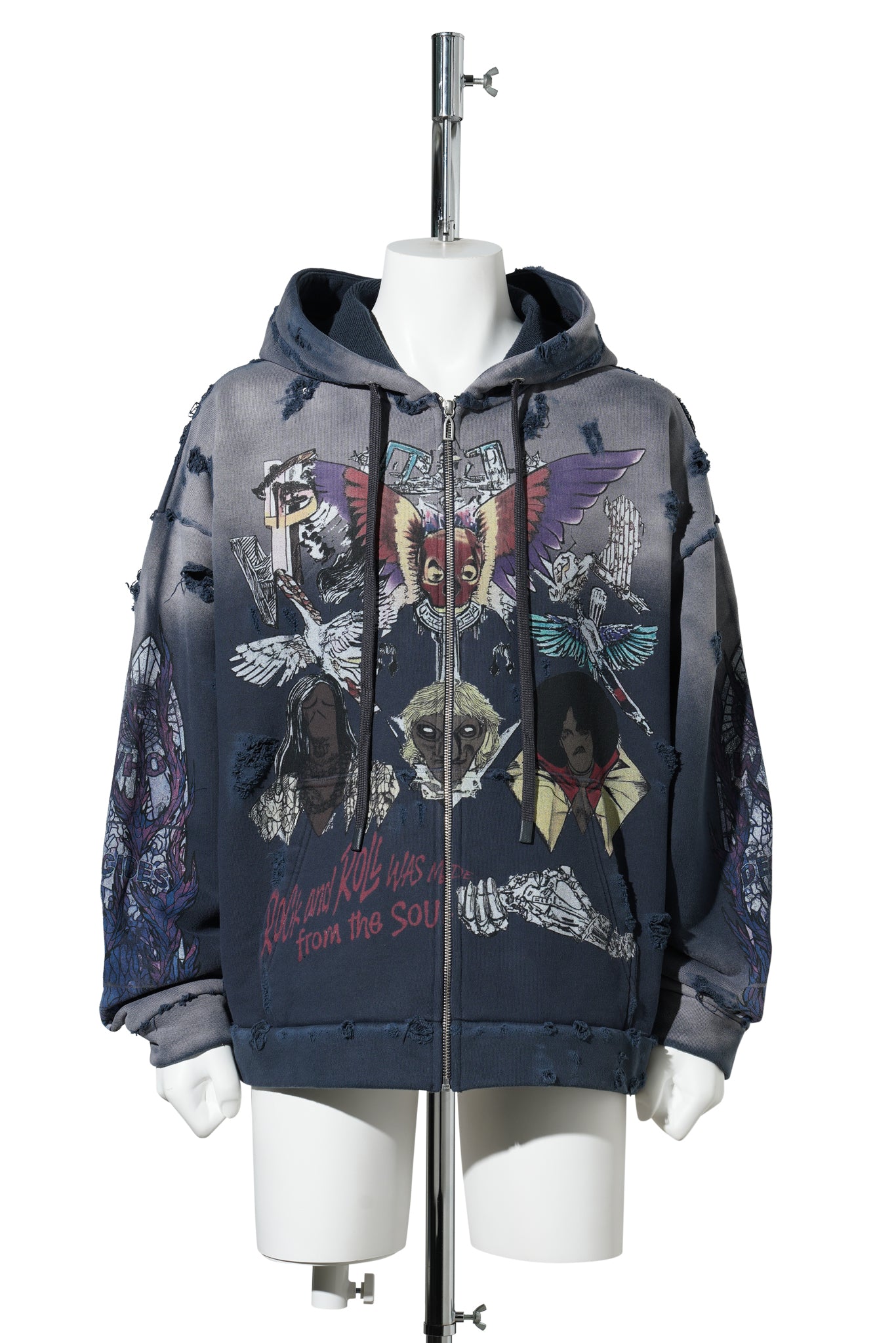 STAR ZIP UP / LAVENDER/MULTI