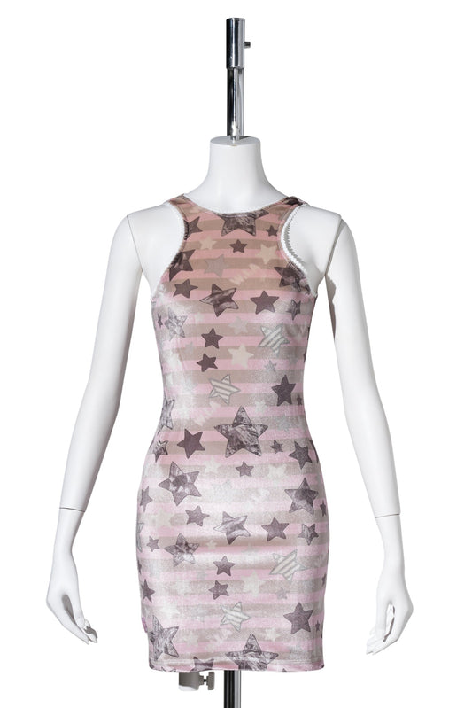 THOUSAND ST VEL DRESS DRESS 200 / PINK