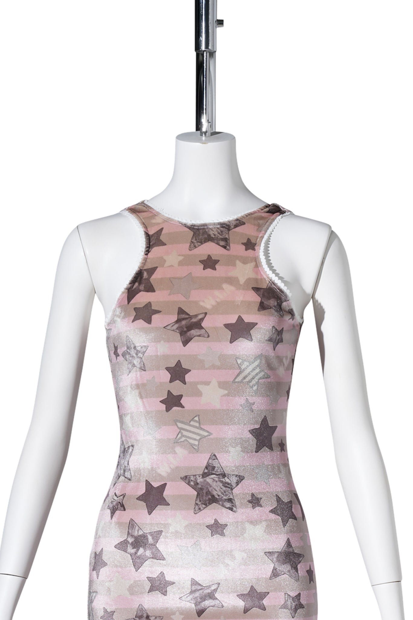 THOUSAND ST VEL DRESS DRESS 200 / PINK