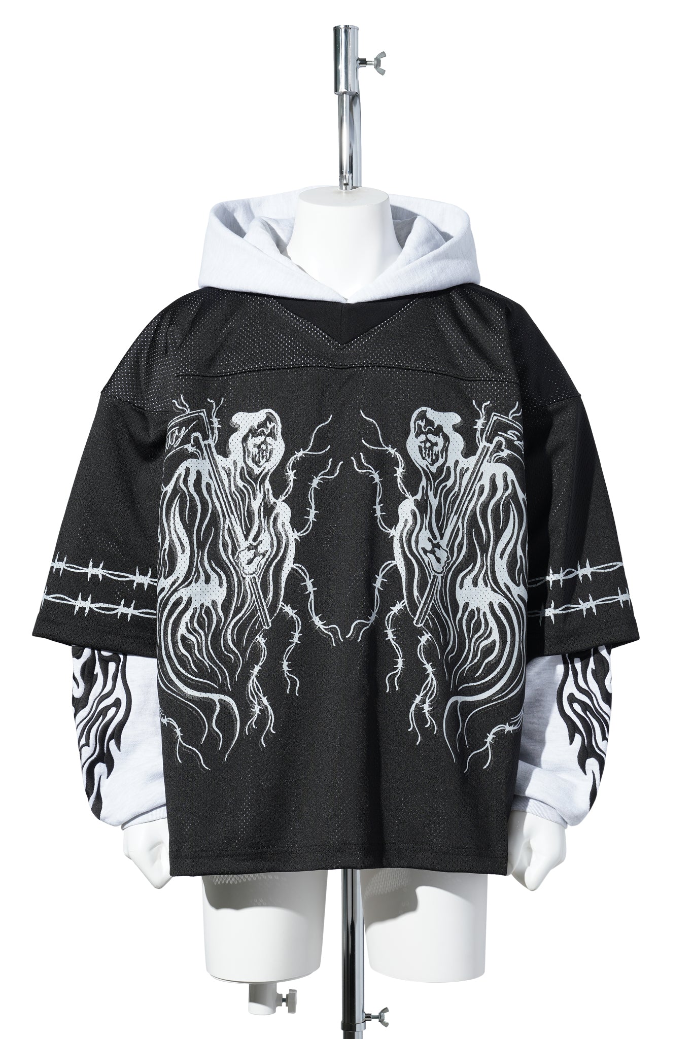 SERENITY HOODIE FOOTBALL JERSEY COMBO / GR8