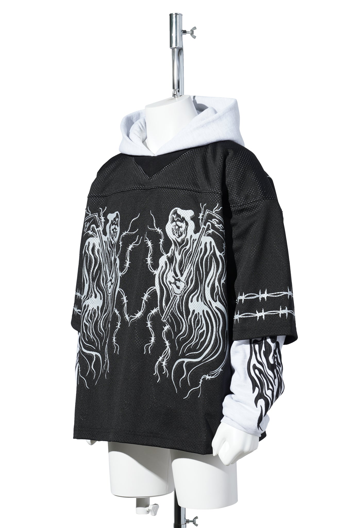 SERENITY HOODIE FOOTBALL JERSEY COMBO / GR8