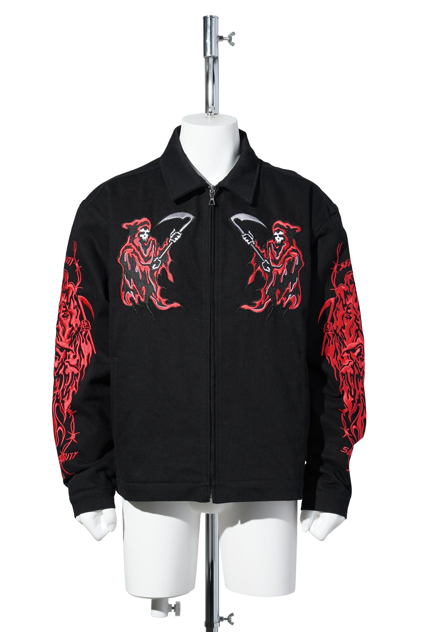 DUELING REAPER WORK JACKET / BLACK