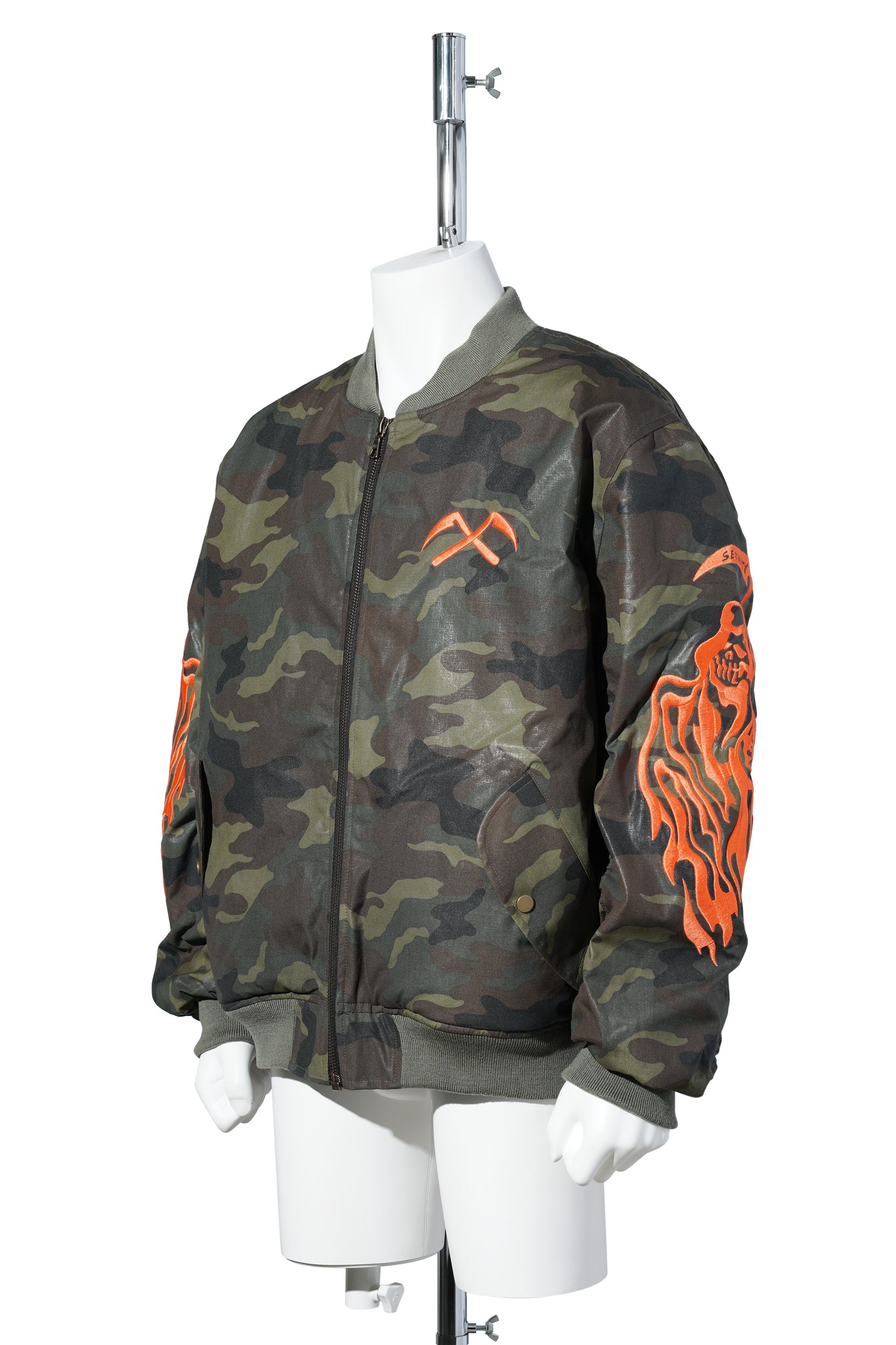 SERENITY REAPER WAXED BOMBER  JACKET / SWC