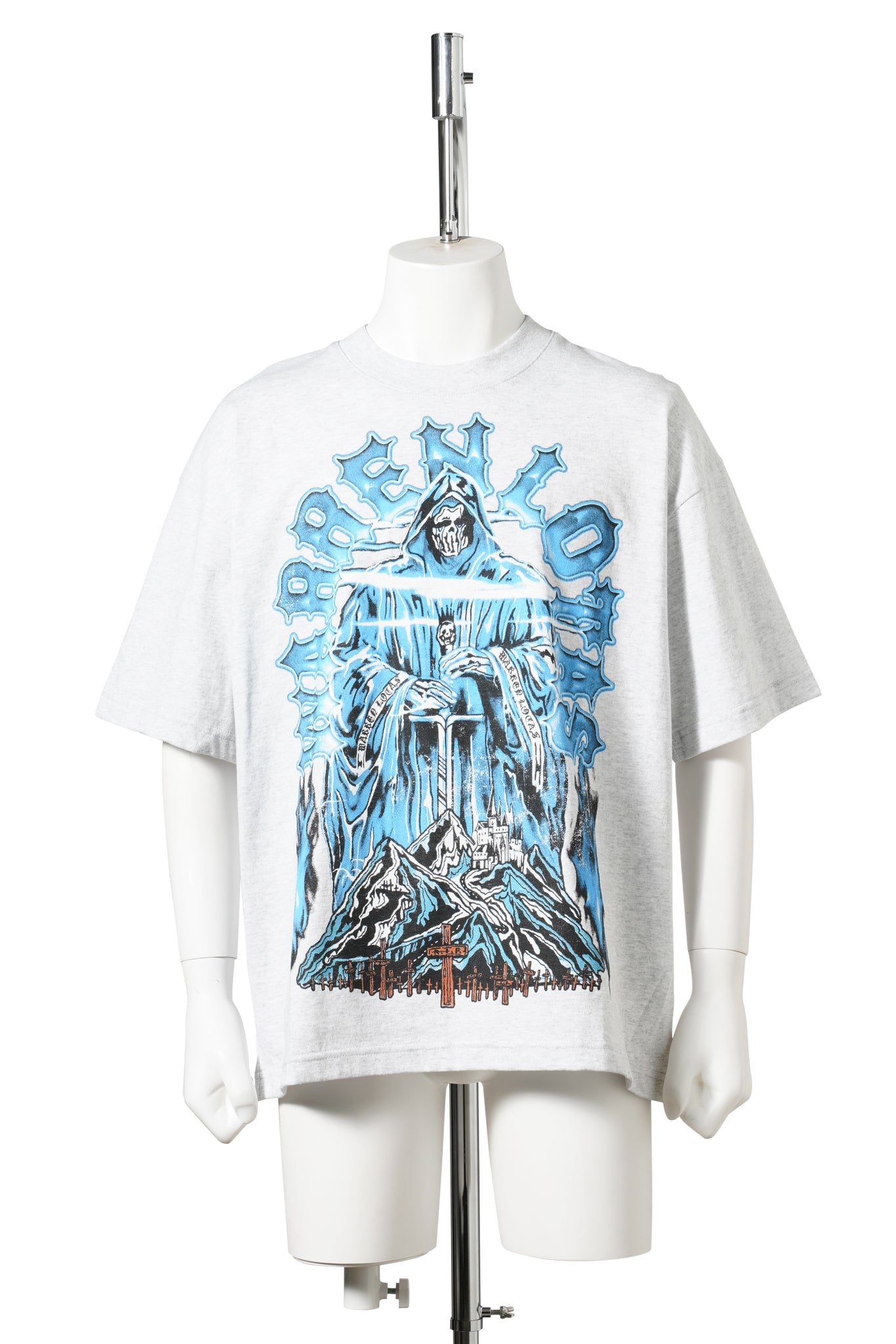 MOUNTAIN CEMETERY T-SHIRT / HEATHER GREY