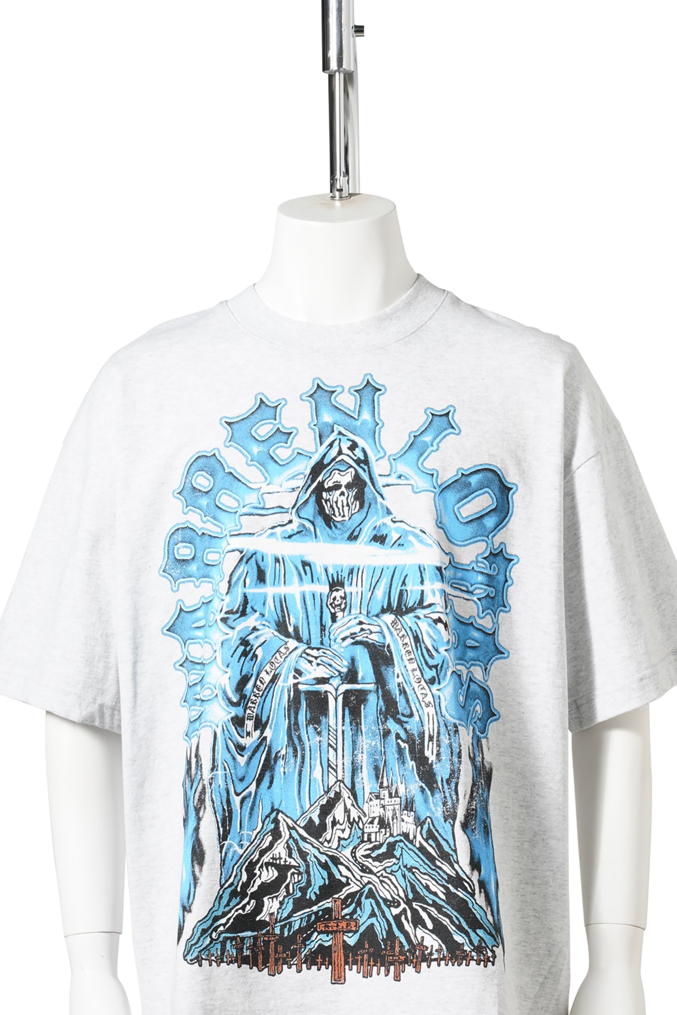 MOUNTAIN CEMETERY T-SHIRT / HEATHER GREY