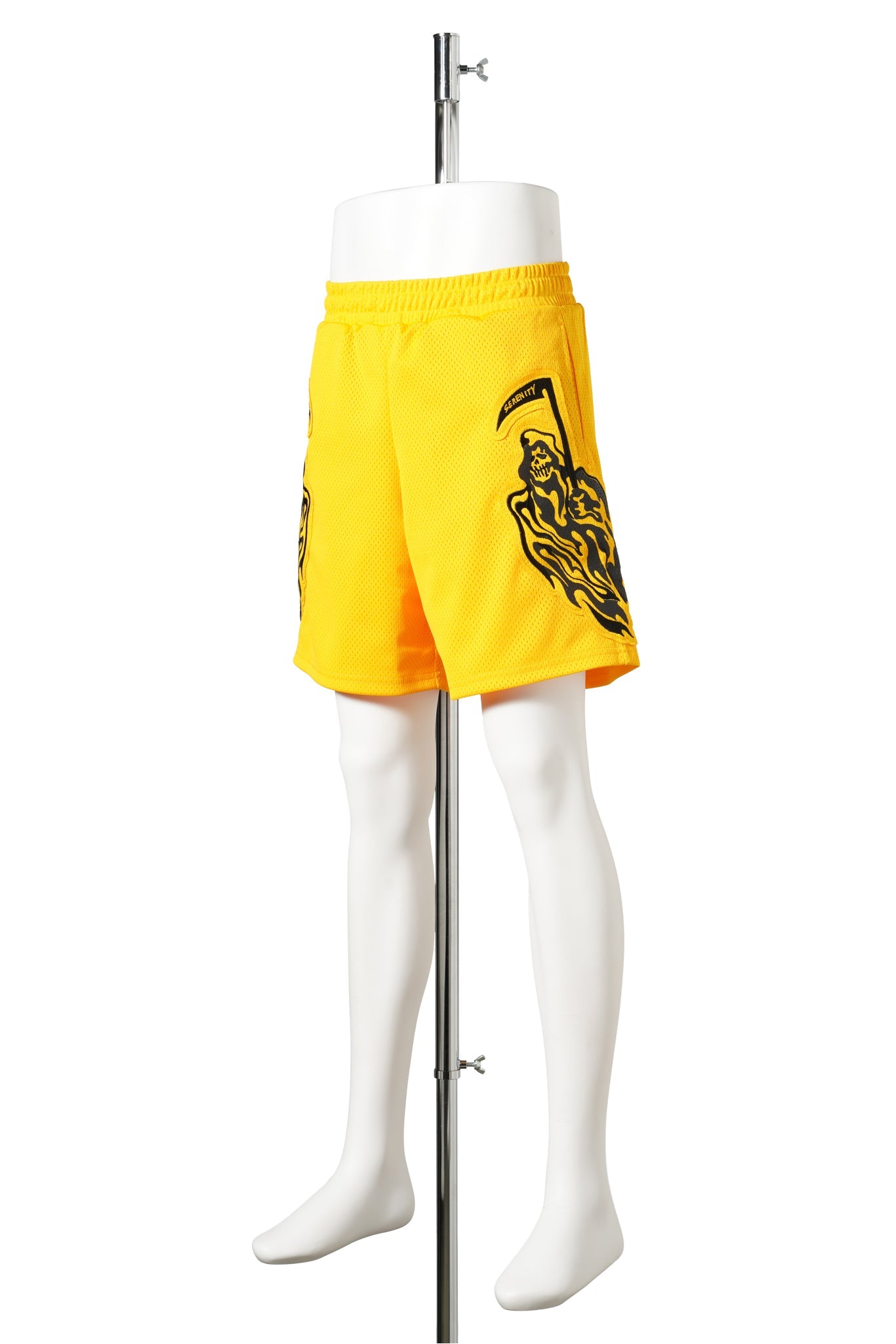 SERENITY MESH SHORTS / GOLD