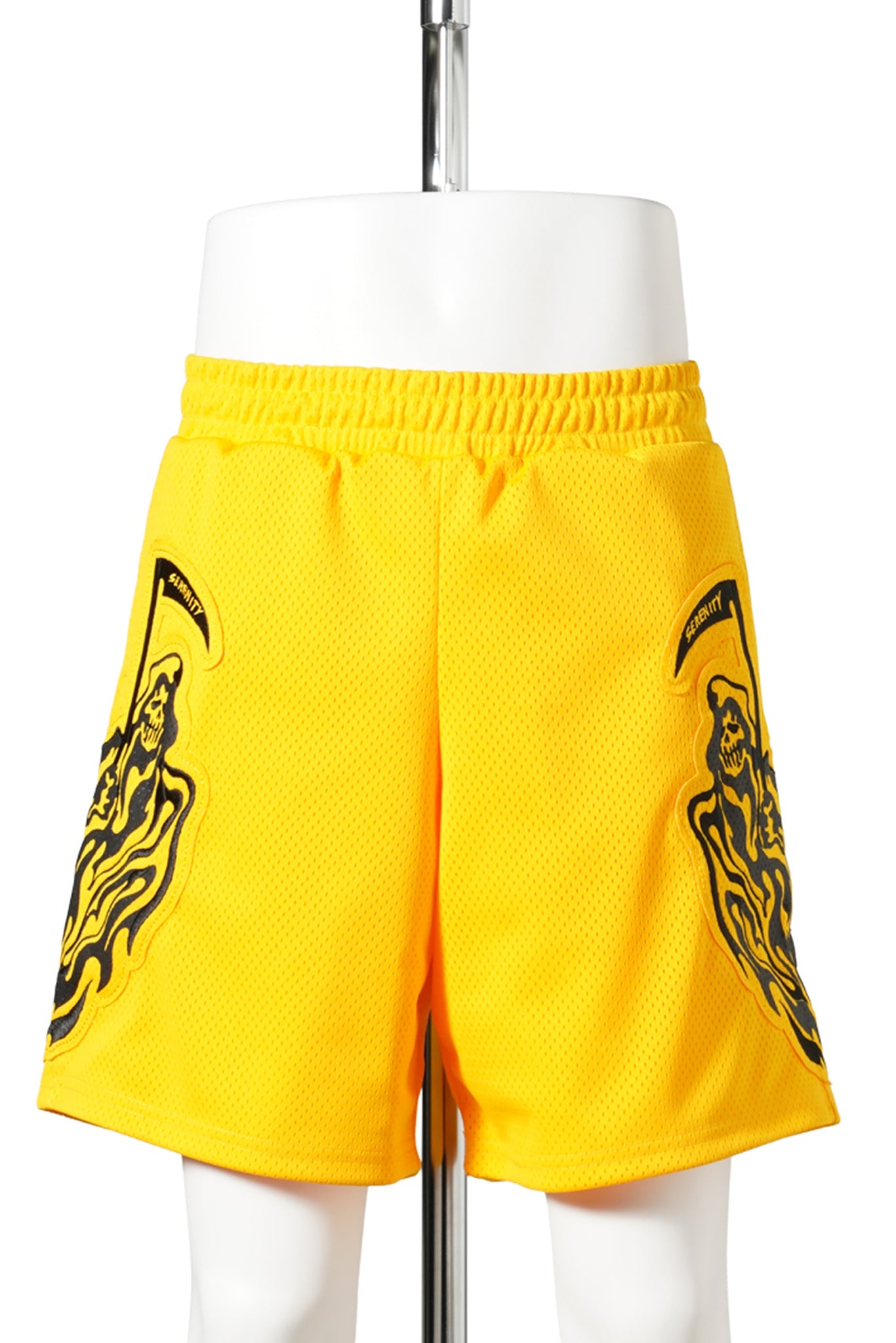 SERENITY MESH SHORTS / GOLD
