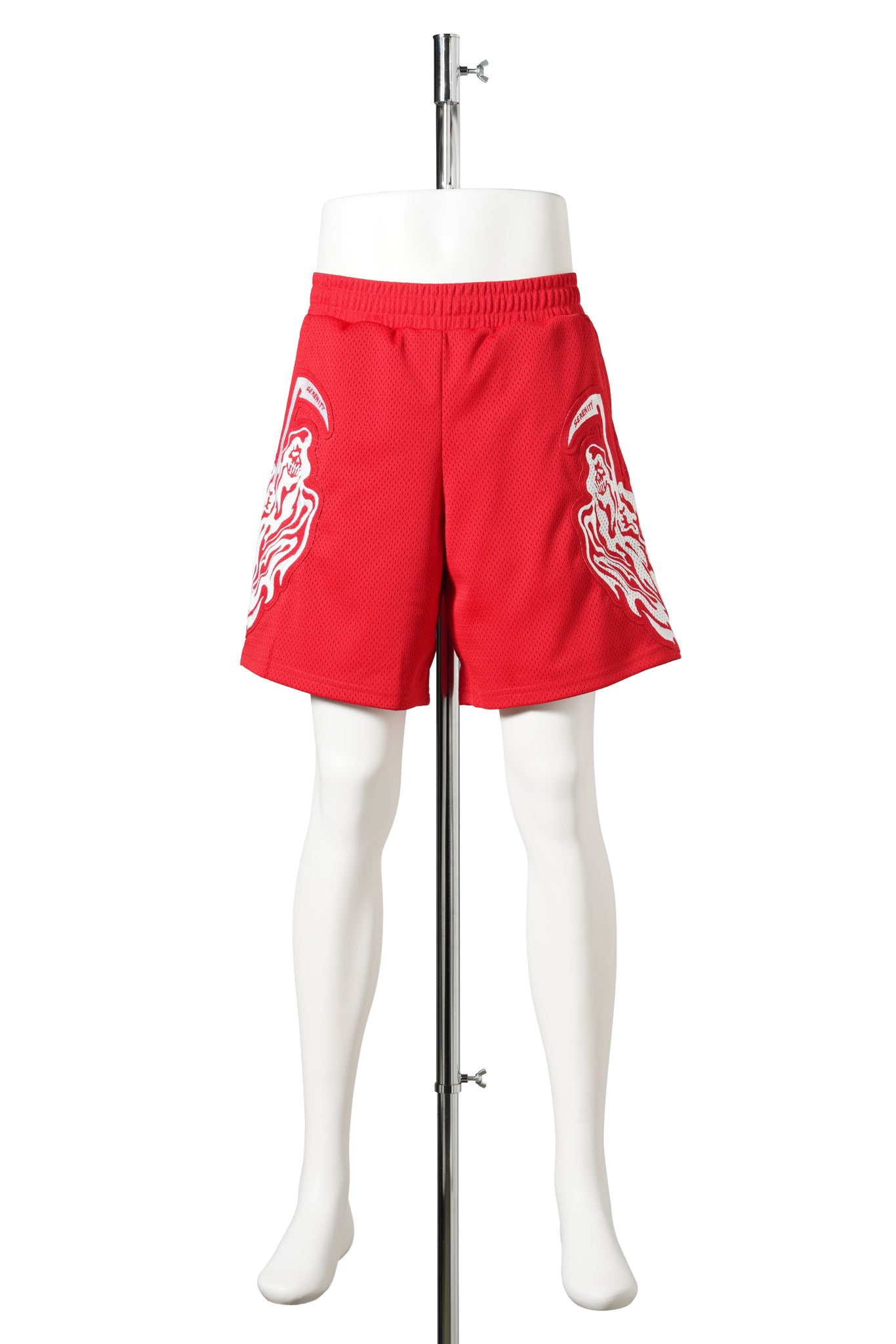 SERENITY MESH SHORTS / RED