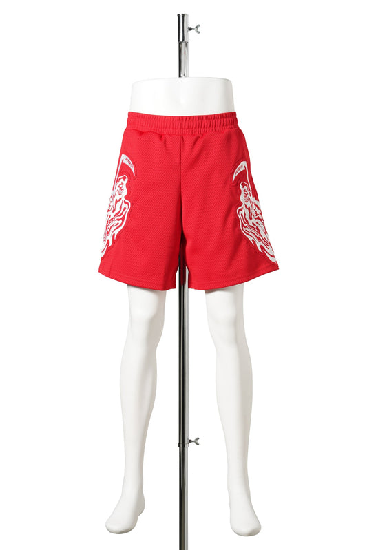 SERENITY MESH SHORTS / RED