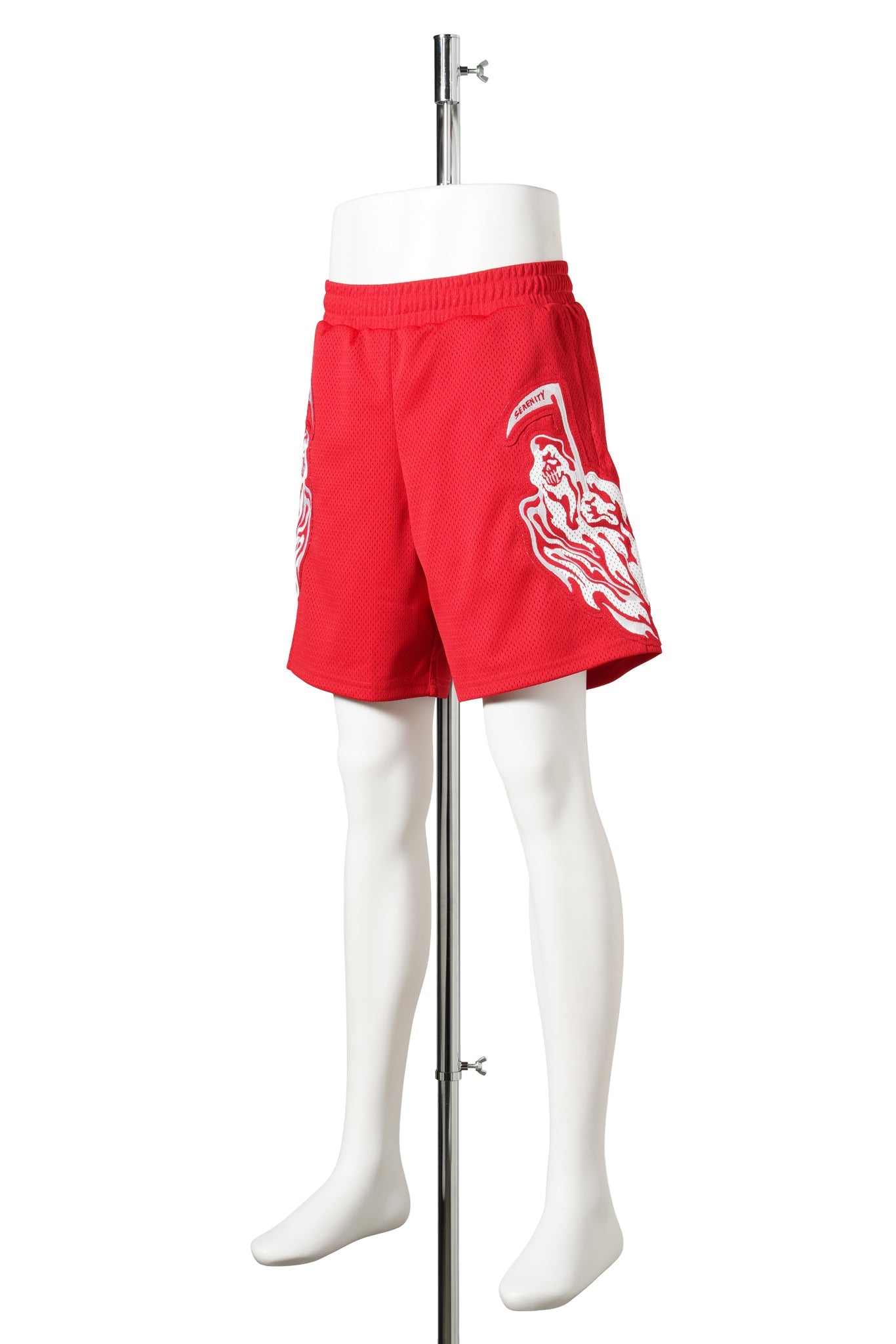 SERENITY MESH SHORTS / RED