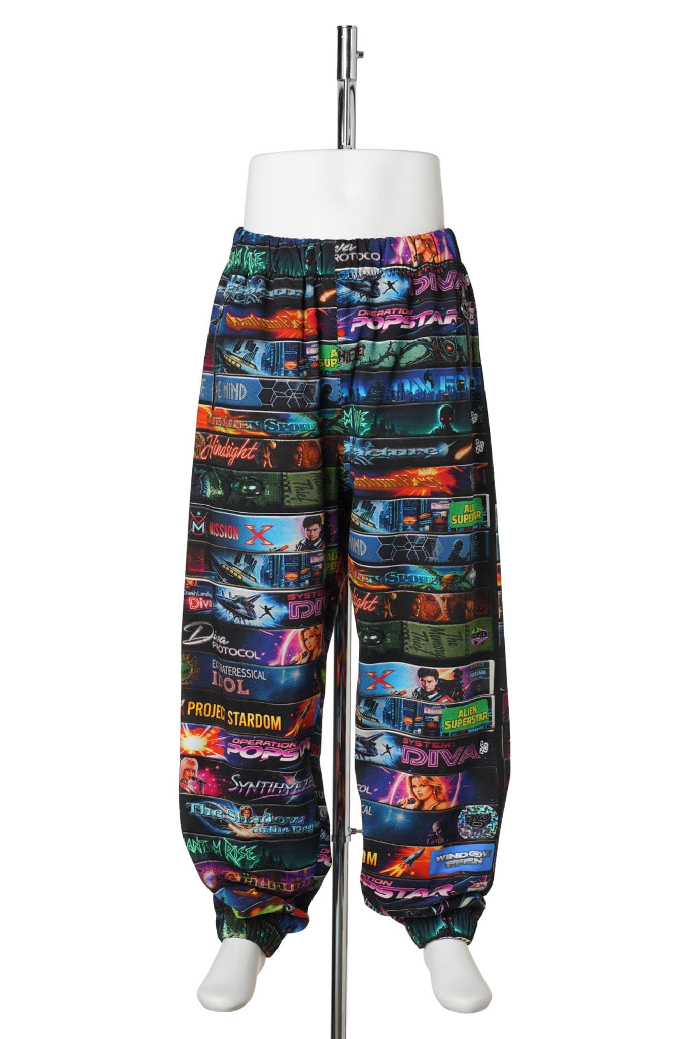 PRINTED LOOSE-FIT SWEATPANTS / MULTICOLOR