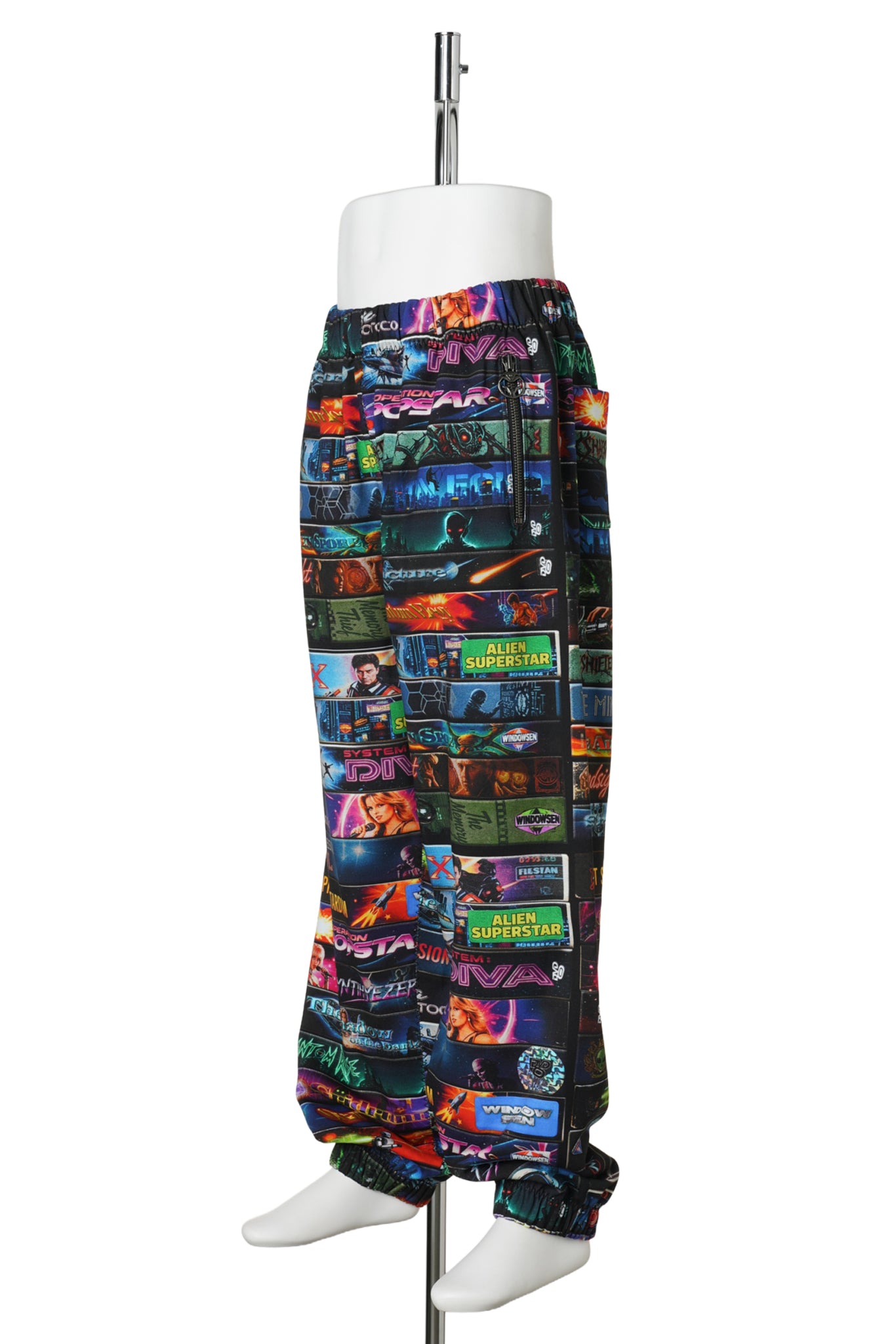 PRINTED LOOSE-FIT SWEATPANTS / MULTICOLOR