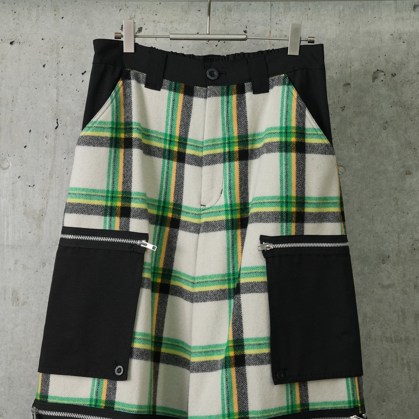 2 WAY 8 POCKETS TROUSERS / MELTON PLAID