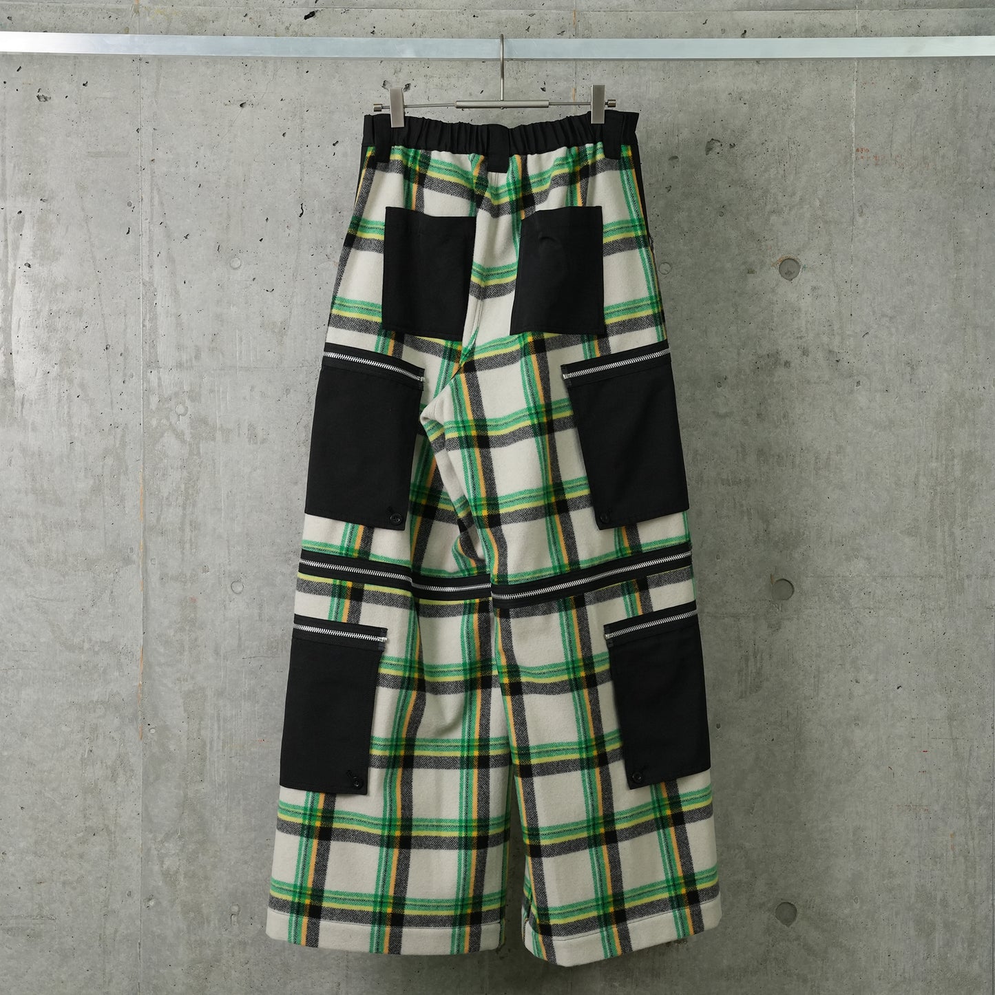 2 WAY 8 POCKETS TROUSERS / MELTON PLAID