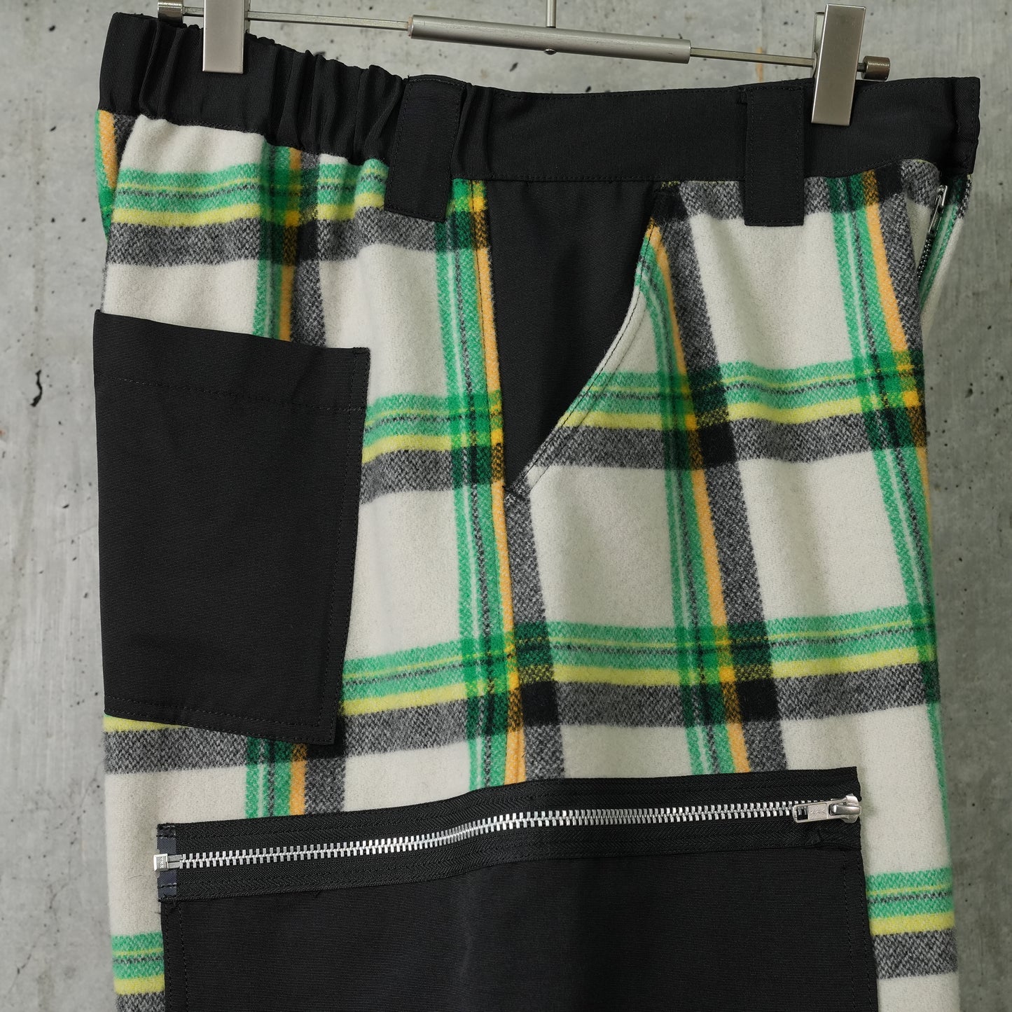 2 WAY 8 POCKETS TROUSERS / MELTON PLAID