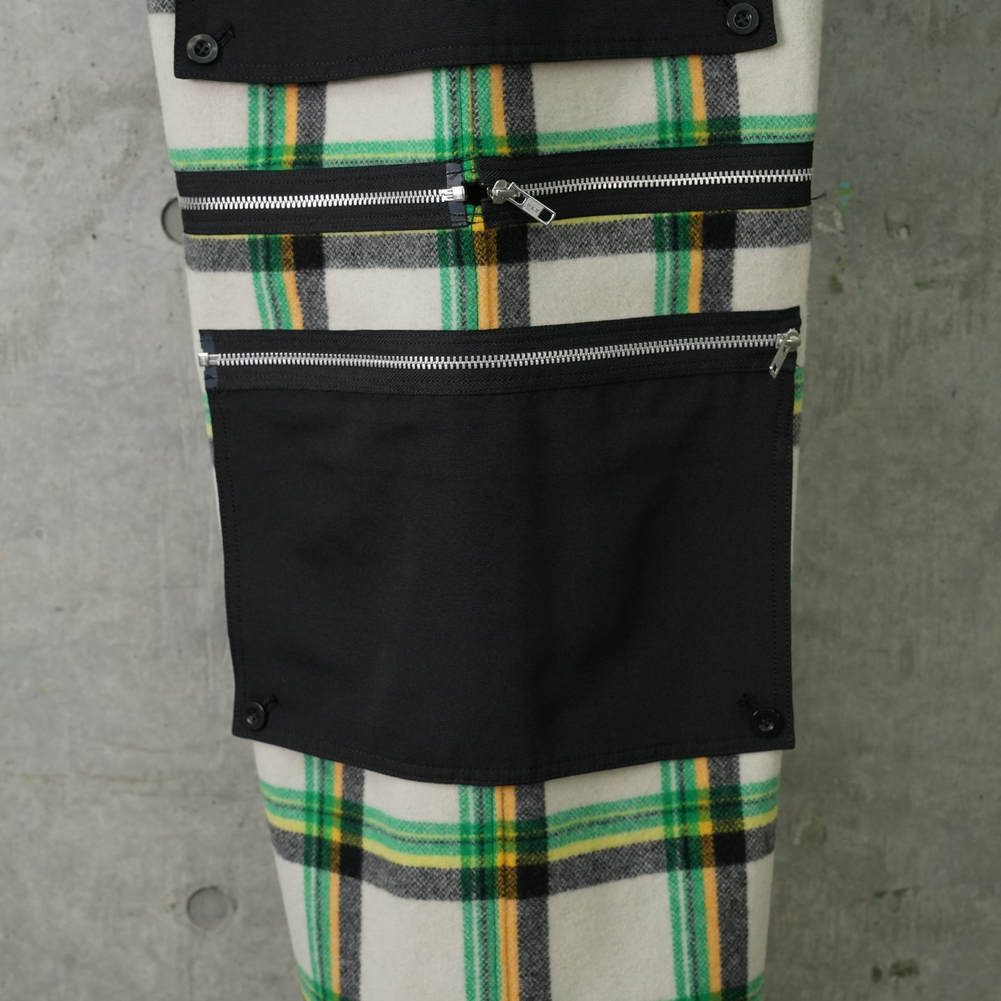 2 WAY 8 POCKETS TROUSERS / MELTON PLAID