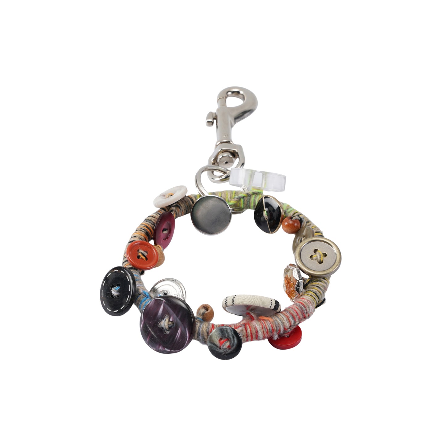 BUTTON CHARM KEY RING / BUTTONS