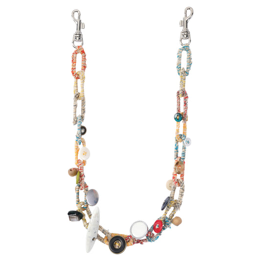 BUTTON CHARM NECKLACE / BUTTONS