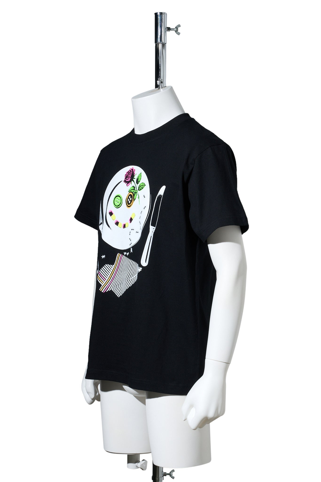 SCREEN-PRINTED T-SHIRT / DINNER IS SERVED