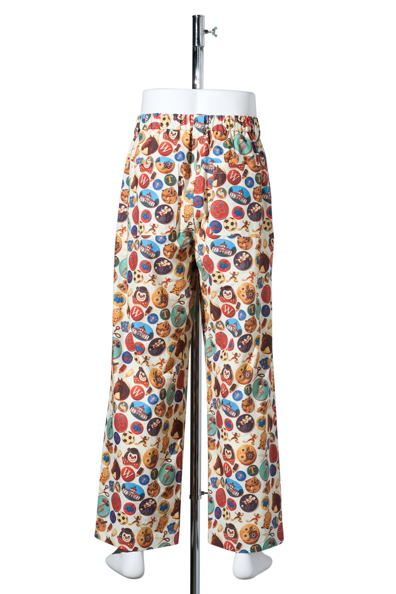 SINGLE PLEATS TROUSERS / BADGES