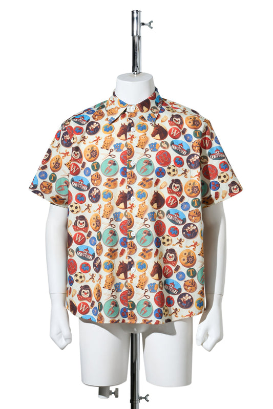 HALF SLEEVE SHIRT / BADGES