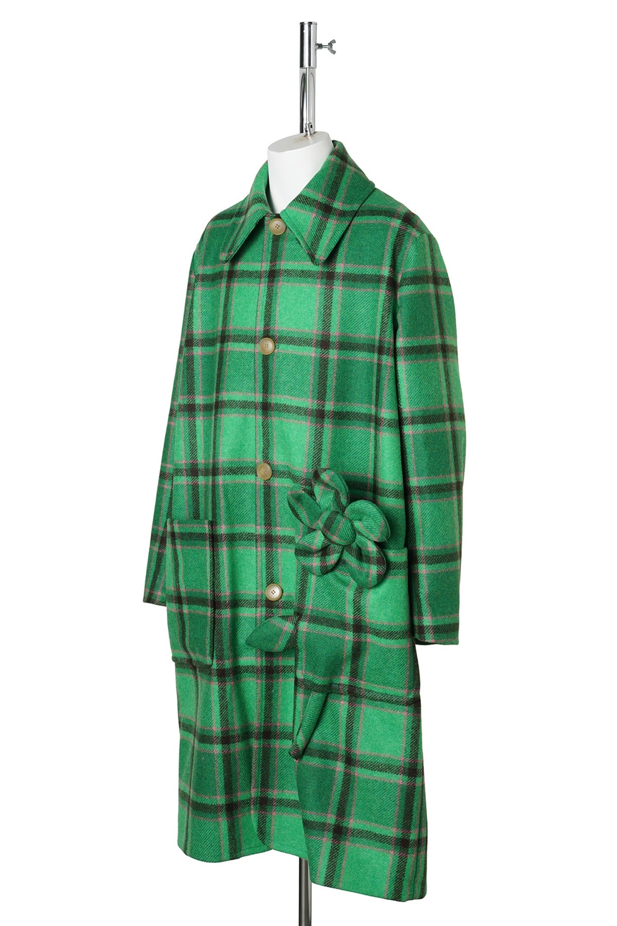 FLOWER POWER KHIVA COAT / CC1 FERN GREEN / LIGHT ROSE