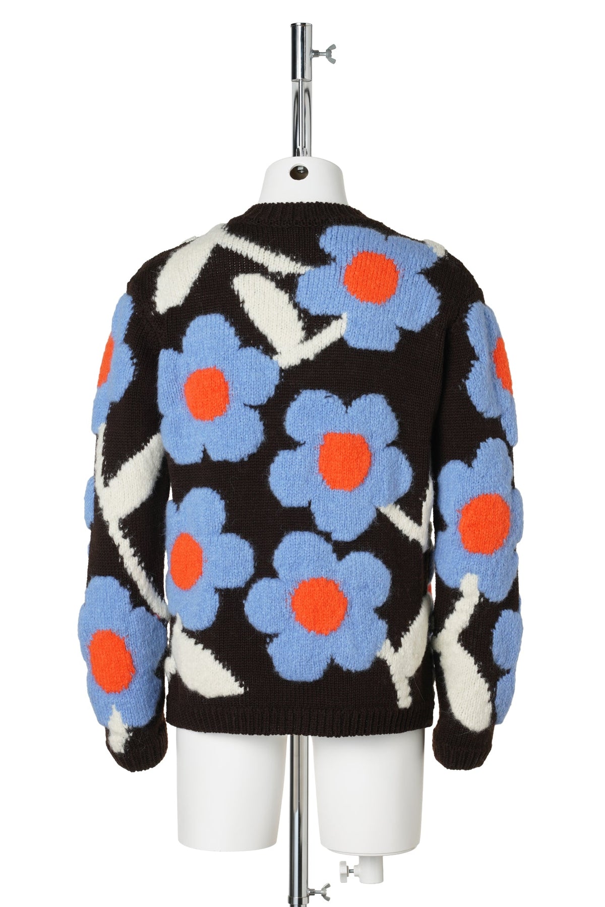 FLOWER POWER KNIT / DARK BROWN