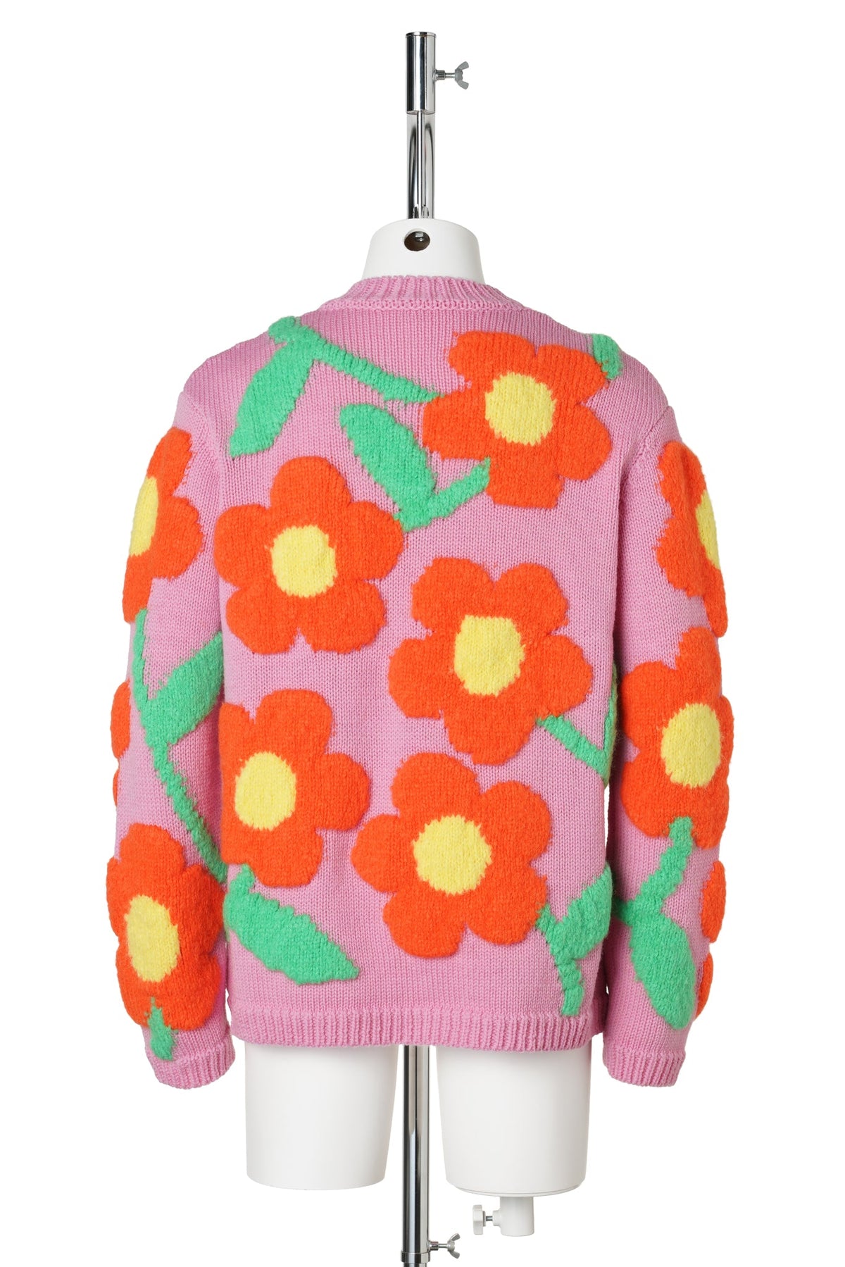 FLOWER POWER KNIT / LIGHT ROSE