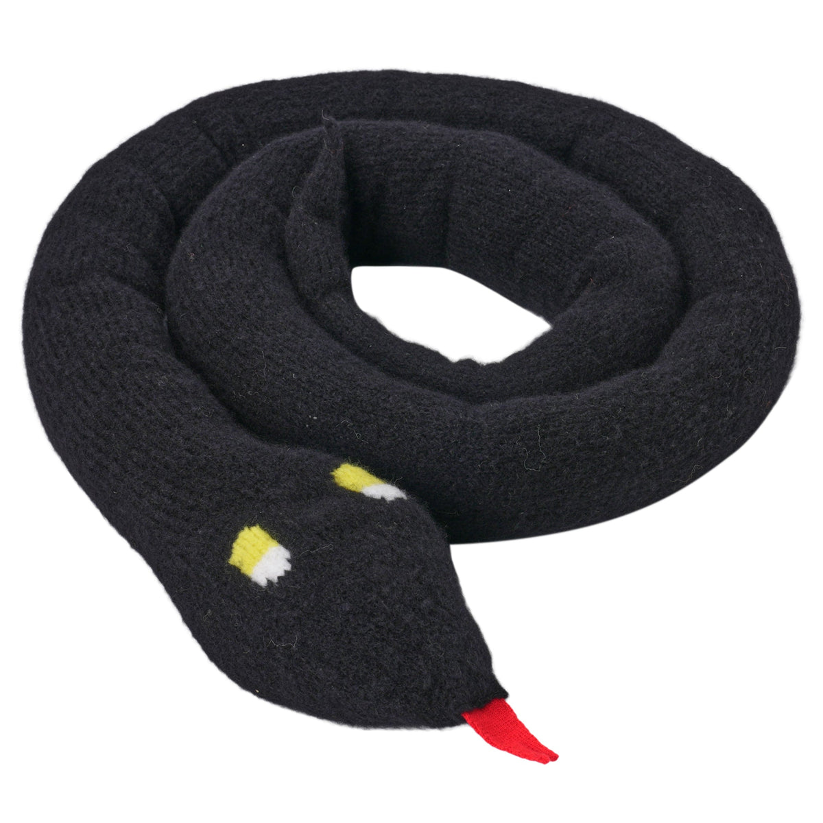 SNAKE SCARF / BLACK