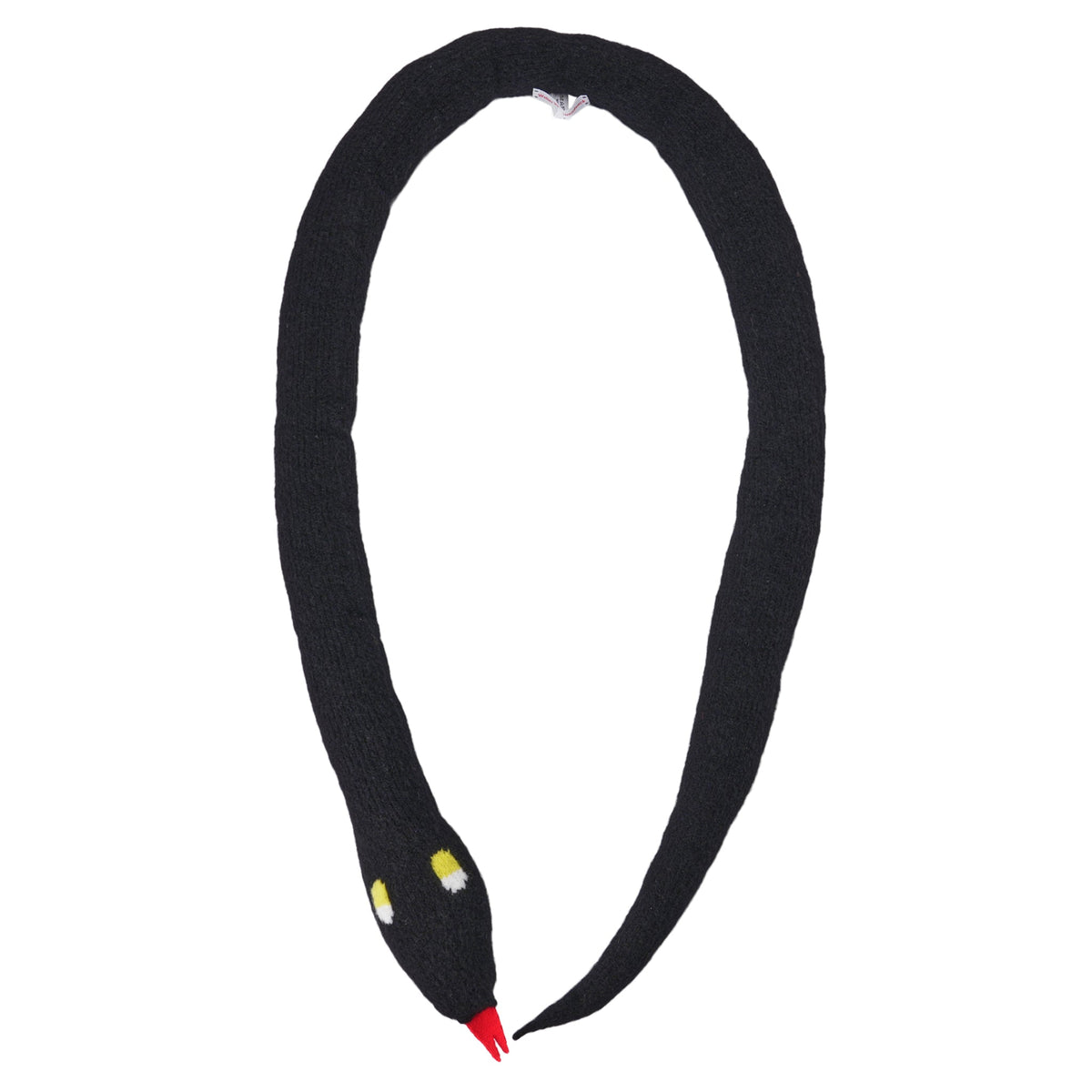 SNAKE SCARF / BLACK