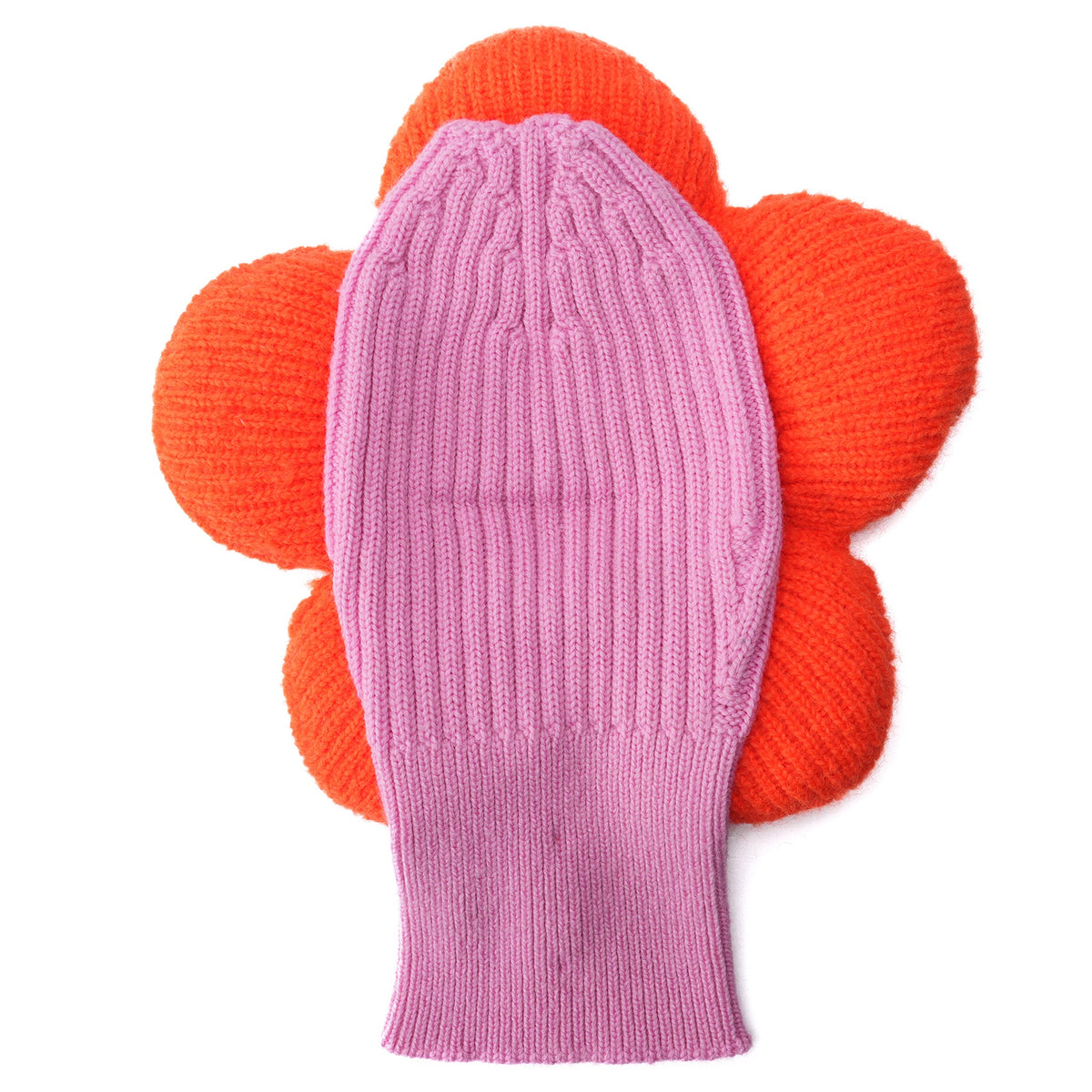 FLOWER BALACLAVA / ORANGE