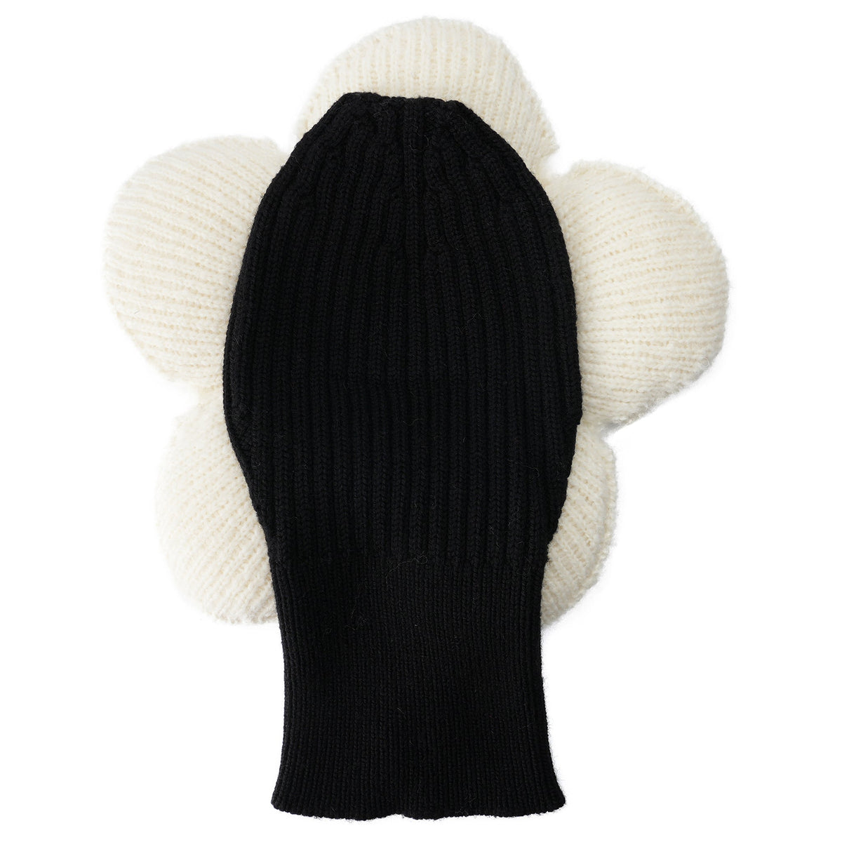 FLOWER BALACLAVA / OFF-WHITE