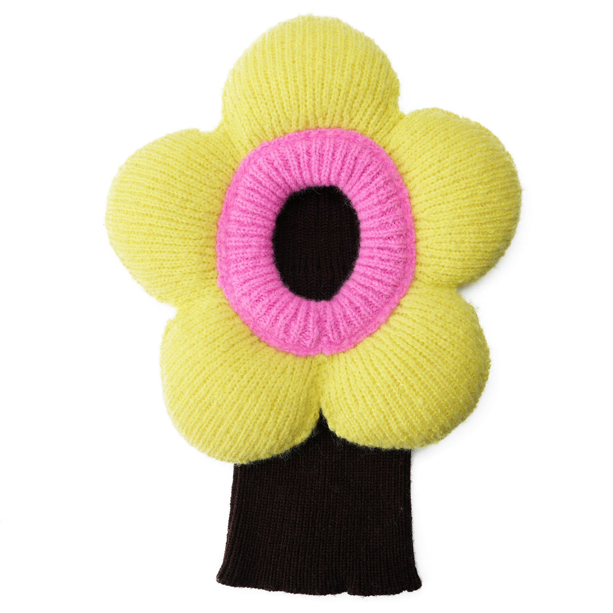 FLOWER BALACLAVA / YELLOW
