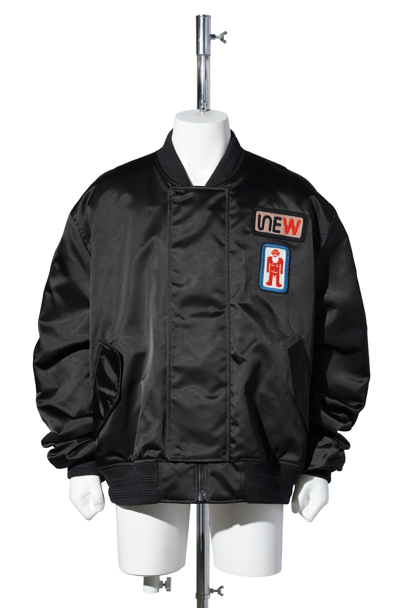 BEEP BEEP BOMBER – EMBROIDERED PATCHES / CC21 BLACK